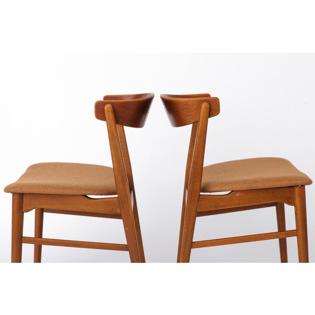 Brown Vintage Danish Dining Chairs in Teak from Farstrup Møbler, Set of 6 For Sale - Image 8 of 10