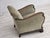 Danish Lounge Chair in Velour and Carved Oak, 1950s For Sale - Image 12 of 18