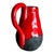 Gemstone 1960s Mid-Century Modern West German Fat Lava Studio Pottery Pitcher in Red & Black Lava Glaze For Sale - Image 7 of 7