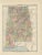 Antique Map of Alabama, 1875 For Sale