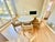 Mid 20th Century Mid Century Modern Dining Set - 6 Milo Baughman Style Parsons Chairs and a Round Table For Sale - Image 12 of 12