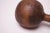 Brown Vintage Primitive Hand-Carved Wooden Dumbell For Sale - Image 8 of 11