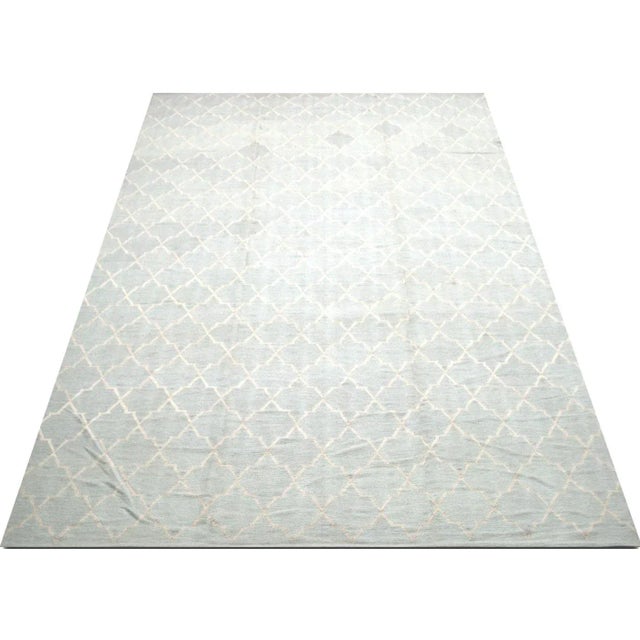 2000 - 2009 Contemporary Egyptian Kilim Rug For Sale - Image 5 of 6