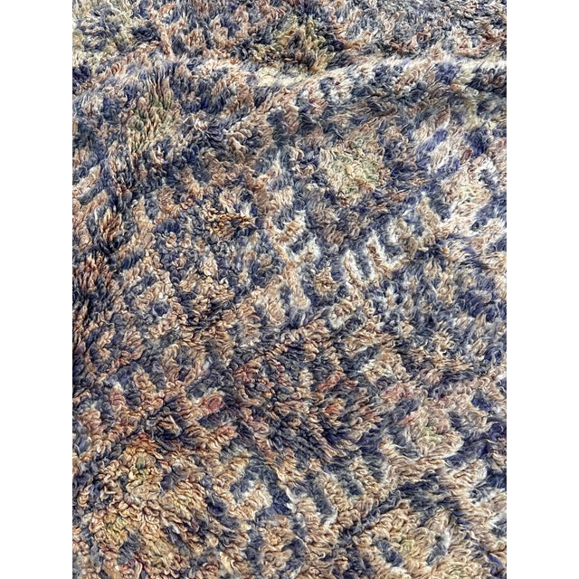 Textile Large Vintage Moroccan Talsint Rug – Handmade Berber Wool Rug – Rare Tribal Area Rug For Sale - Image 7 of 12