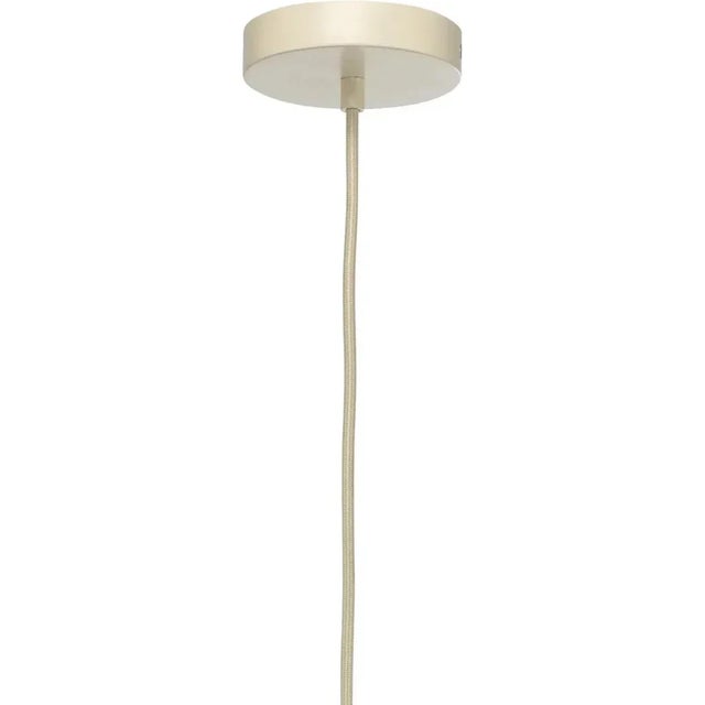 2020s Cottage Beach Decor Cream Rattan Whisper Pendant by Loomlan For Sale - Image 5 of 7