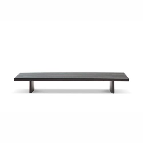 Refolo Modular Sofa in Wood and Black Leather by Charlotte Perriand for Cassina For Sale - Image 9 of 14