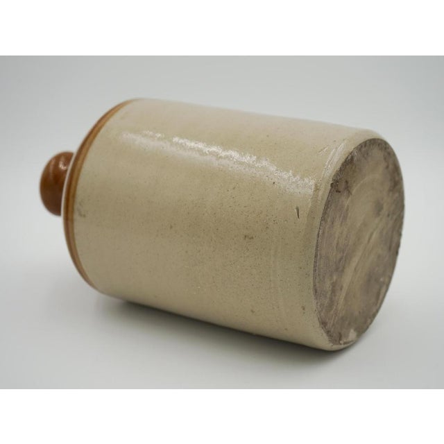 English Stoneware Jug Flower Vase For Sale - Image 10 of 12