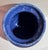 Vintage Bybee Pottery Cobalt Blue Lidded Honey Pot For Sale - Image 10 of 10