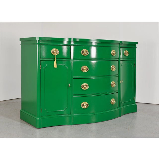 Mid Century Federal Style Buffet Console Travis Court Collection by