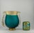 Japanese Green Art Glass Vase by Kuniaki Kuroki, 1990s For Sale - Image 12 of 13