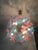 Mid-Century Modern Murano Butterfly Blue and Pink Glass Sputnik Style Chandelier For Sale - Image 3 of 13