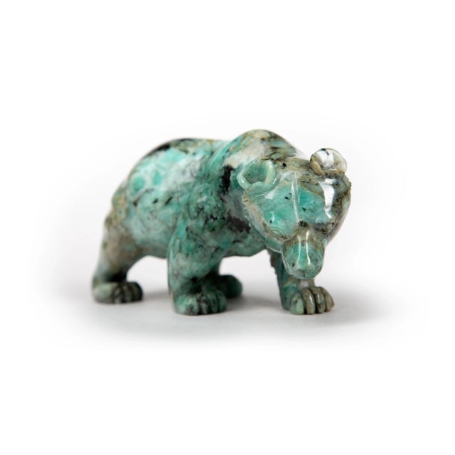 Beryl Emerald Bear For Sale - Image 4 of 7