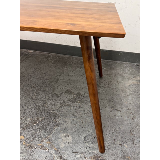 Article Seno Extendable Dining Table, Walnut For Sale - Image 10 of 12
