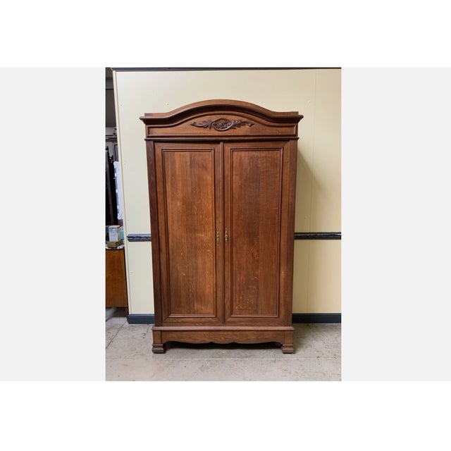 Antique Art Nouveau Wardrobe, 1900 For Sale - Image 9 of 11