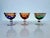 1970s Colored Murano Glass Cups from Manifattura Di Murano, 1970s, Set of 6 For Sale - Image 5 of 9