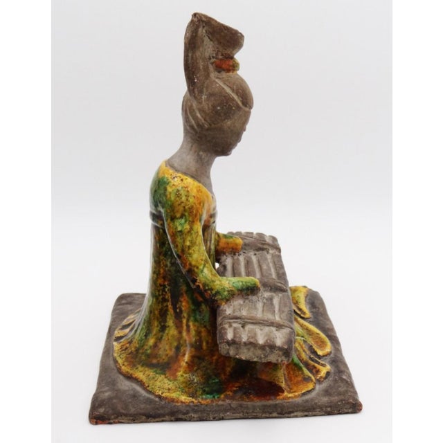Ceramic Mid-Century Italian Ceramic Musician Bookends by Zaccagnini, 1950s, Set of 2 For Sale - Image 7 of 11
