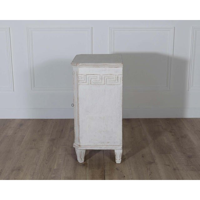 Pair of Swedish Neoclassical Painted Nightstands, circa 1880 For Sale - Image 4 of 13