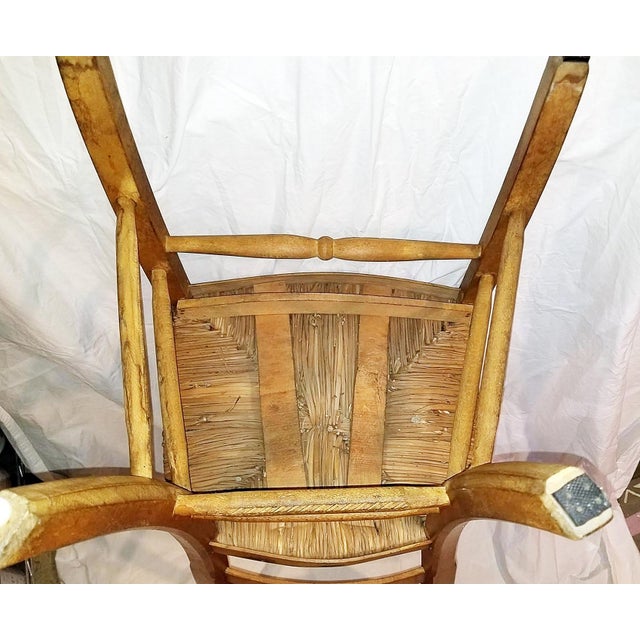 Wood Late 19th Century French Country Prie Dieu Prayer Chair For Sale - Image 7 of 9