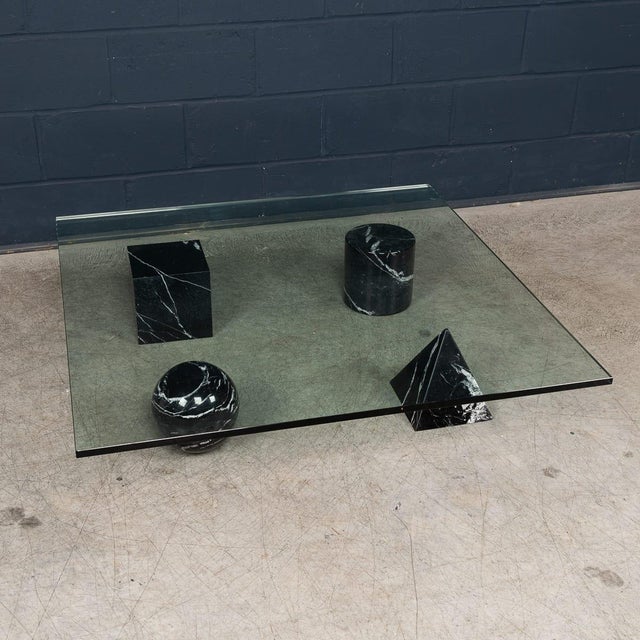 20th Century Metafora Coffee Table by Lella & Massimo Vignelli for Casigliani, 1980, Set of 5 For Sale - Image 4 of 15