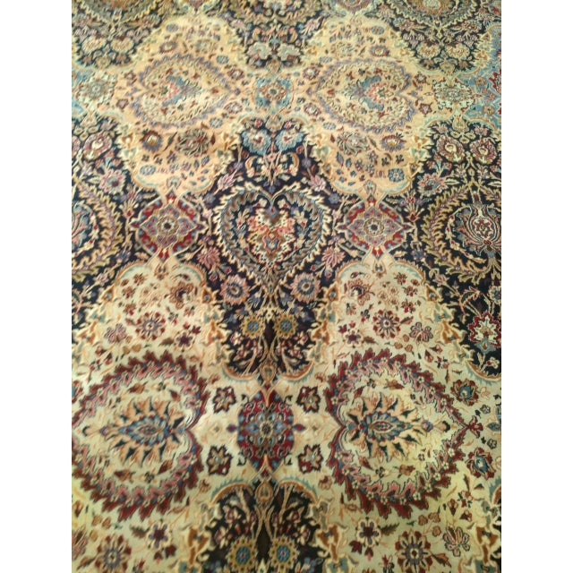 Mid 20th Century Kerman Rug For Sale - Image 17 of 18