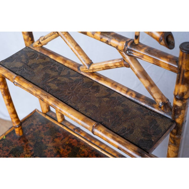 19th Century Bamboo Display Cabinet For Sale - Image 13 of 15
