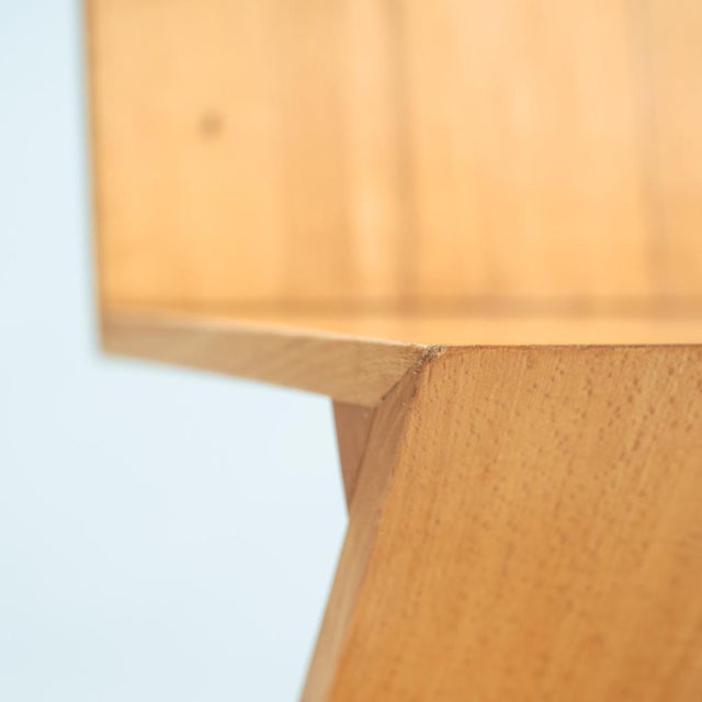 Modern Modernist De Stijl Zig Zag Ashwood Chairs by Gerrit Rietveld, 1930s, Set of 4 For Sale - Image 3 of 18