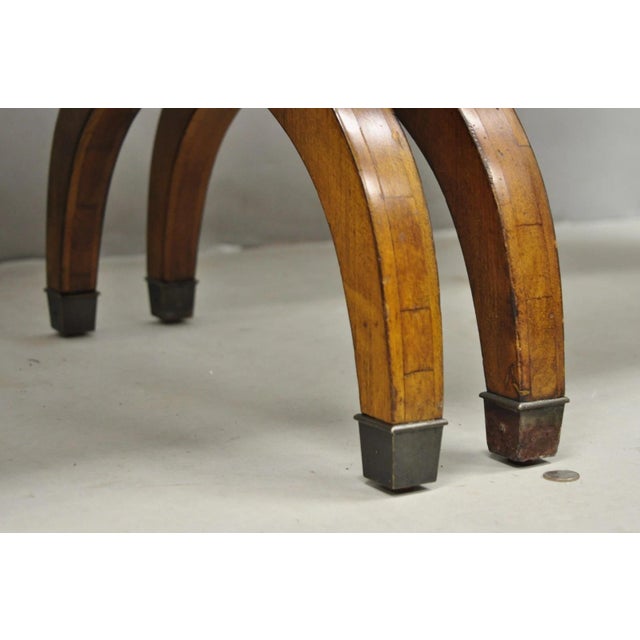 Ethan Allen Townhouse 2 Drawer Night Table Nightstand Curule Regency Style, Pair For Sale - Image 18 of 18