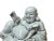 Ceramic Oriental White Happy Laughing Buddha Ru Yi Deity Porcelain Figure For Sale - Image 7 of 8