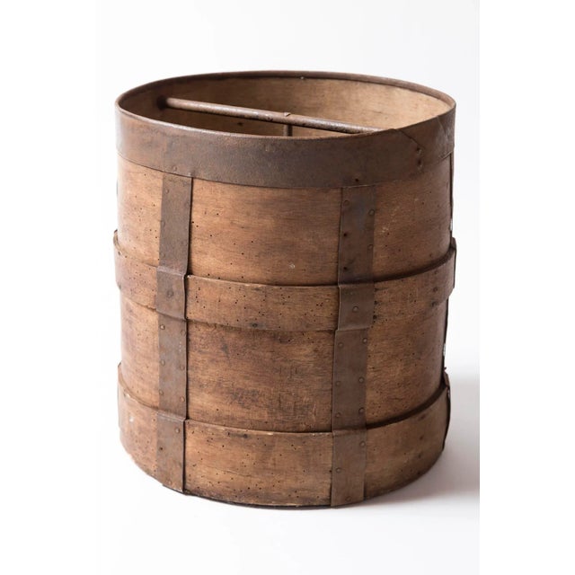 Antique French Grain Measure, Early 20th Century. For Sale - Image 4 of 10