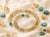 Rutilated Quartz & Turquoise Beaded Necklace by Noblesse Oblige Studio, 18" For Sale - Image 13 of 13