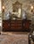 White Fine Furniture Mahogany & Burl Mandarin Ming Chinoiserie Credenza For Sale - Image 12 of 12