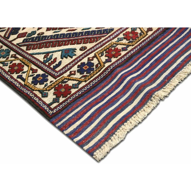 Tribal 1980s Afghan Balouch Rug For Sale - Image 3 of 7
