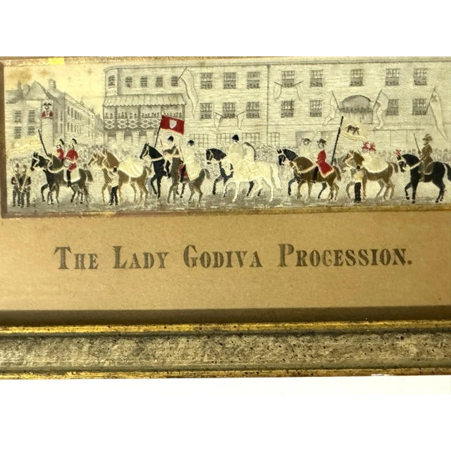 Late 19th Century Antique Stevengraph of Lady Godiva For Sale - Image 5 of 7