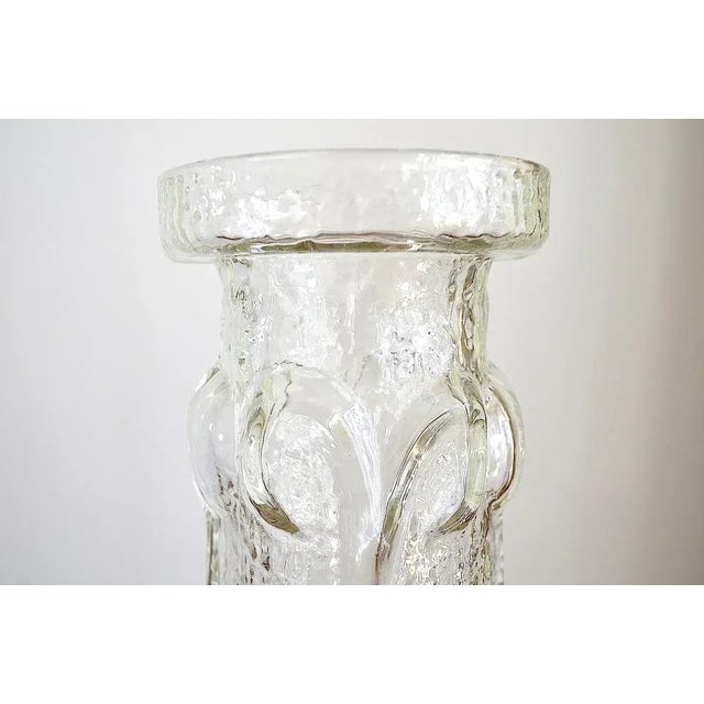 Italian Glass Vase by Wayne Husted for Stelvia, Italy, 1960s For Sale - Image 3 of 8