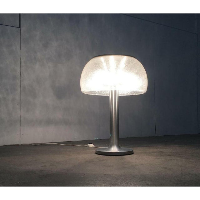 Mid-Century Swiss Space Age Mushroom Floor Lamp from Temde, 1960s For Sale - Image 13 of 18