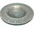 The Stephen Schlanser 16'' Diameter Art Silver Glass Bowl Centerpiece is a stunning piece of mid-century modern decor....