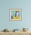 Textile Owl on Yellow Chair Oil Painting Original For Sale - Image 7 of 7