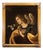After Lucrina Fetti, The Announcing Angel Fetti, 17th Century, Oil Painting on Canvas, Framed For Sale