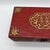 Vintage Chinese Red Lacquer Wedding Box With Removable Interior Tray & Double Happiness Symbol For Sale - Image 4 of 18