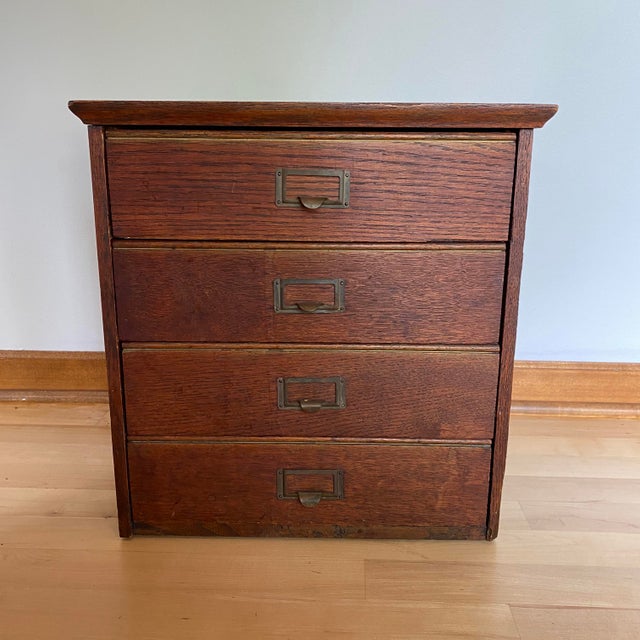 Vintage Globe File Drawer Inserts Wooden File Drawers Set Of 4 Chairish