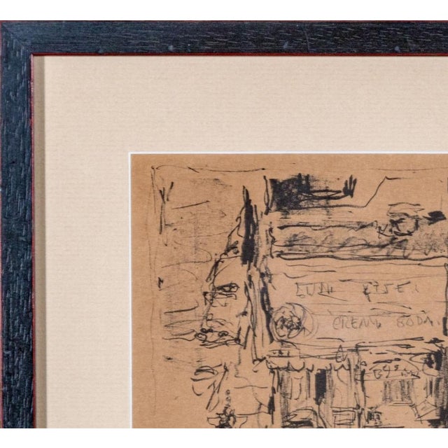 Wood Mid 20th Century Signed Original Artist Proof Print by Reginald Murray Pollack For Sale - Image 7 of 15