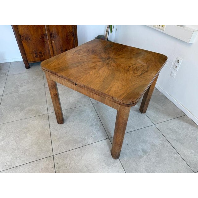 Art Deco Bauhaus Round Side Table, 1950s For Sale - Image 13 of 18