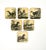 Lacquered Wood Horse Coasters, Italy, 1950s, Set of 6 For Sale - Image 3 of 18