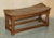 Rare 1930s Robert "Mouseman" Thompson Burr Oak Stool With Curved Top For Sale - Image 12 of 18