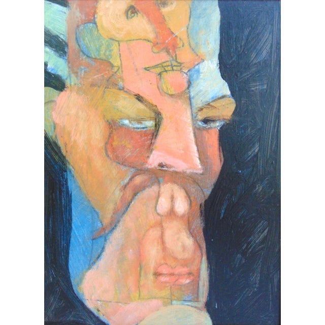 Expressionism Original Oil Painting "Henry Higginbottom" 14"w X 17"h For Sale - Image 3 of 5