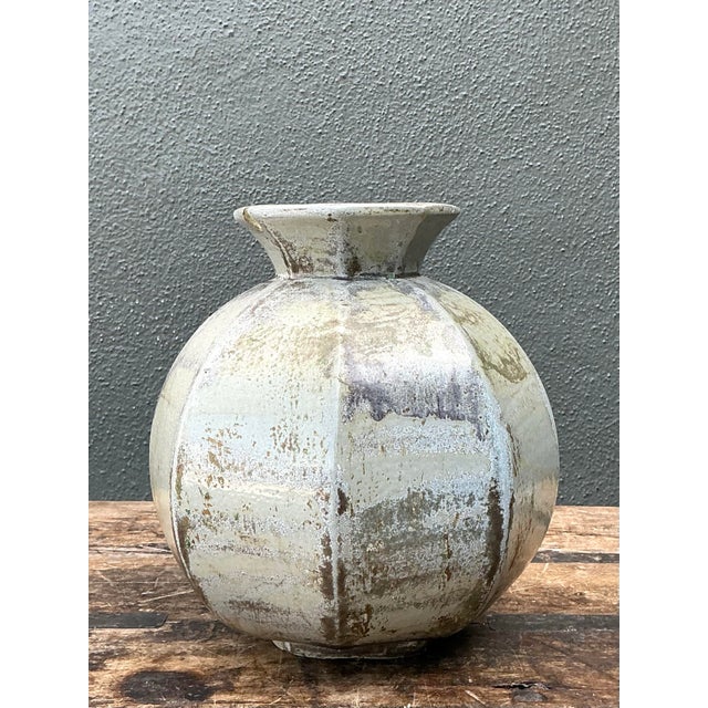 Vintage Studio Pottery Ceramic Vase For Sale - Image 12 of 12