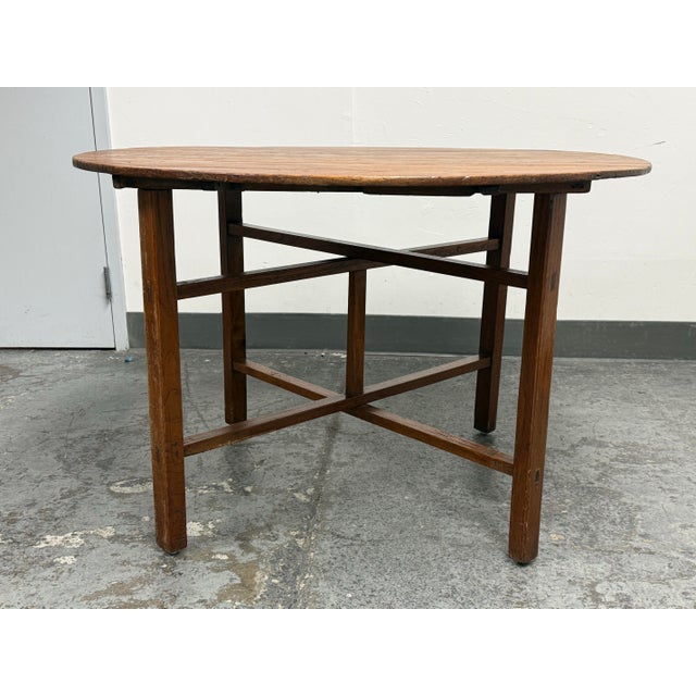 Burmese Folding Table, Antique For Sale - Image 4 of 12