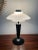 Black Black, Chrome, and Glass Table Lamp by Putzler, 1970s, Made in Germany For Sale - Image 8 of 10