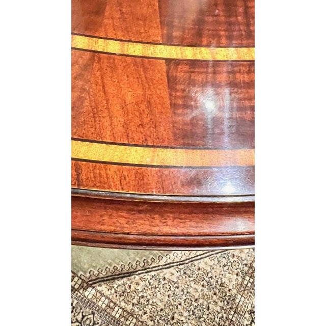 Karges Furniture Dolphin Base Dining Table For Sale - Image 9 of 9