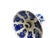 1970s Postmodern Porcelain Hanging Lamp from Bolesławiec, Poland, 1970s For Sale - Image 5 of 12